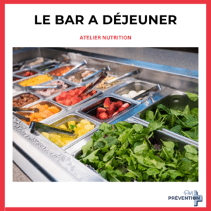 Le bar à déjeuner